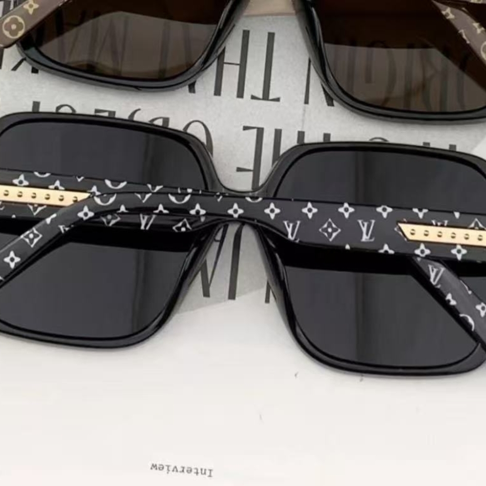 LV Monogram Frame Statement Sunglasses - Picture 2 of 4